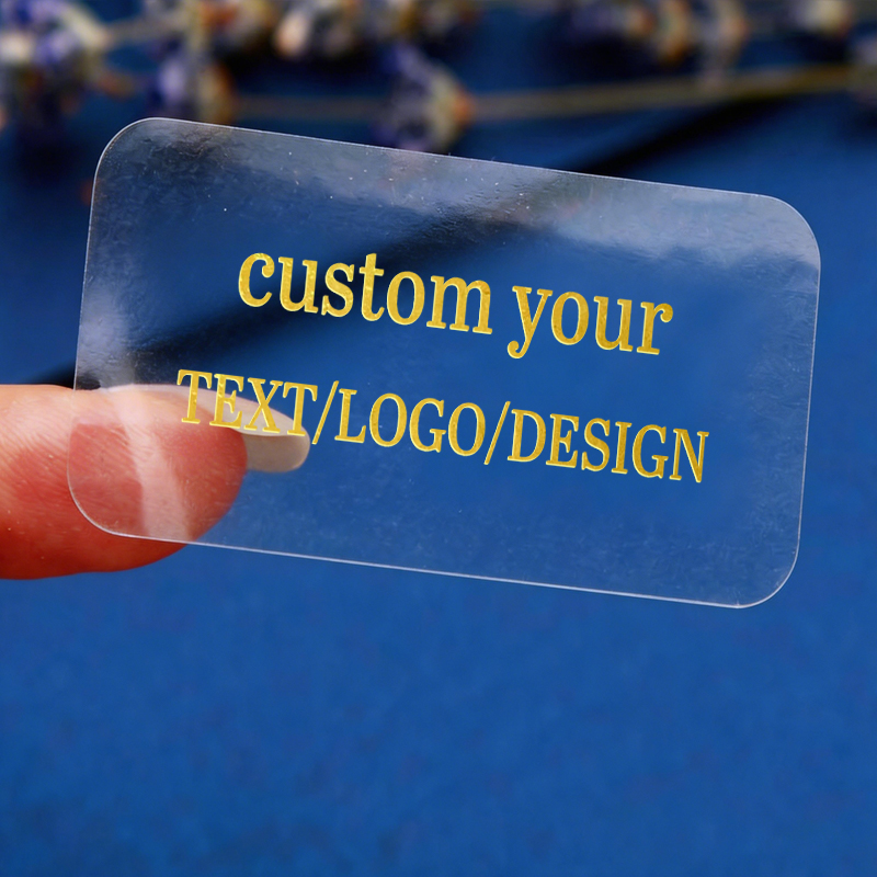 Personalised Candle Label - 50 персонализированных прямоугольных наклеек, прозрачные наклейки