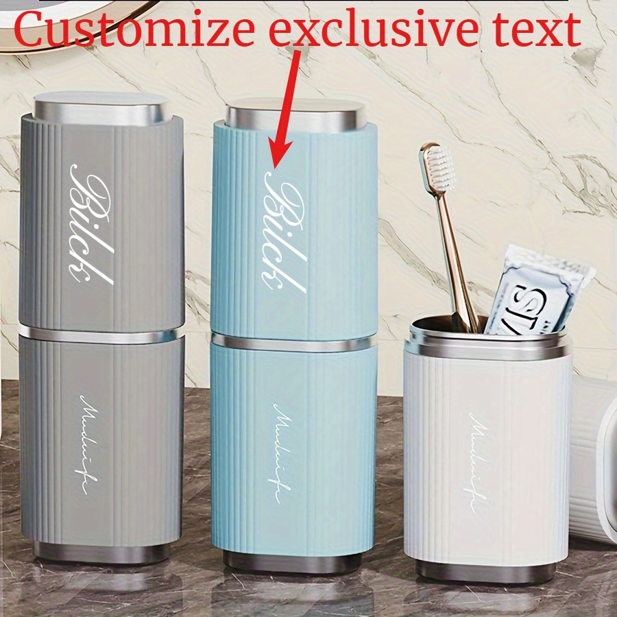 Personalized Name Box - Портативная коробка для хранения зубных щеток