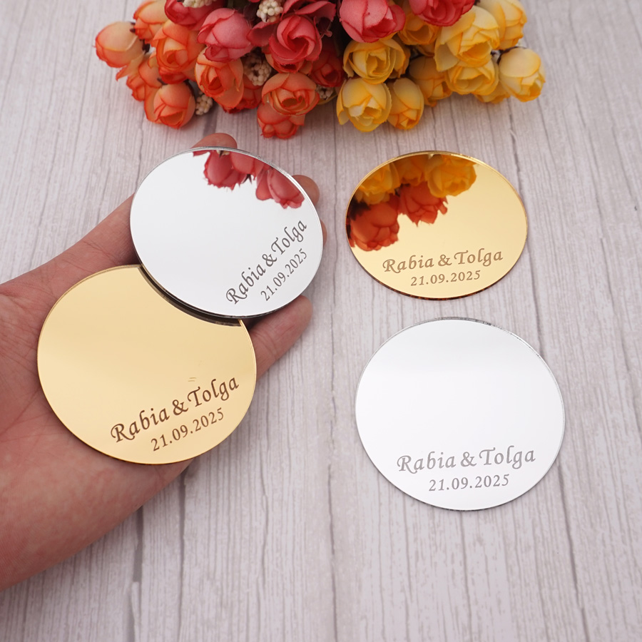 Personalised Candle Label - 12 шт., персонализированные свадебные сувениры, подарки