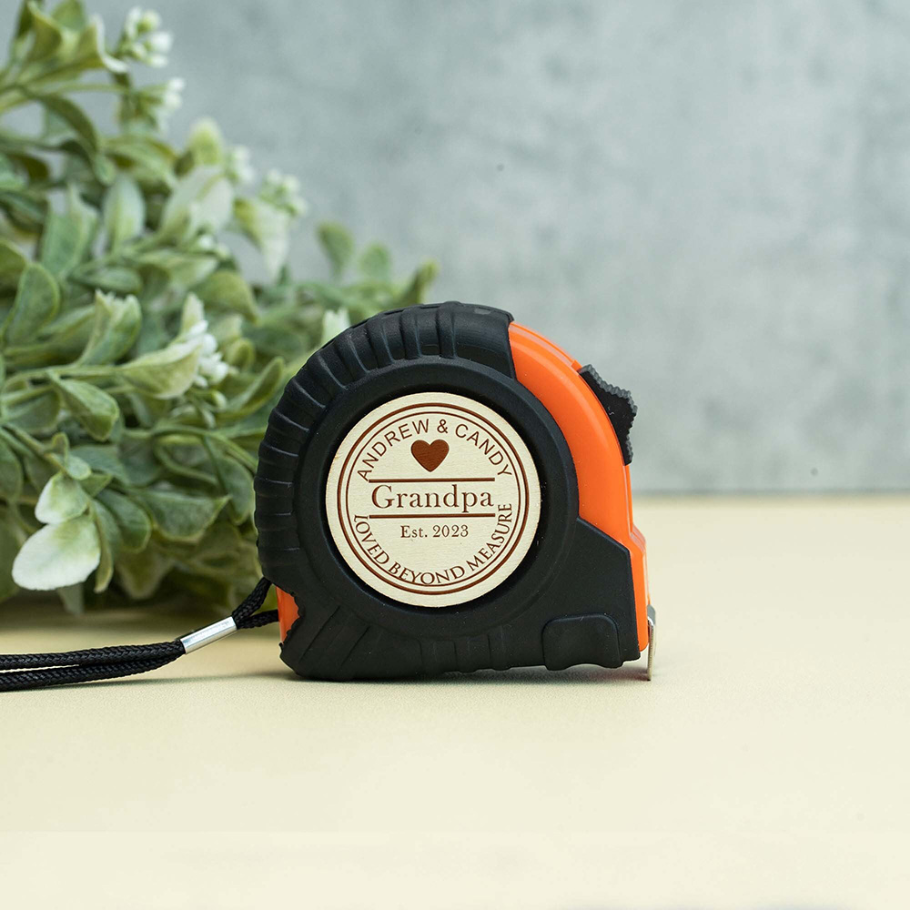 Personalised Candle Label - Персонализированная именная рулетка, измерительная лента, шаферы