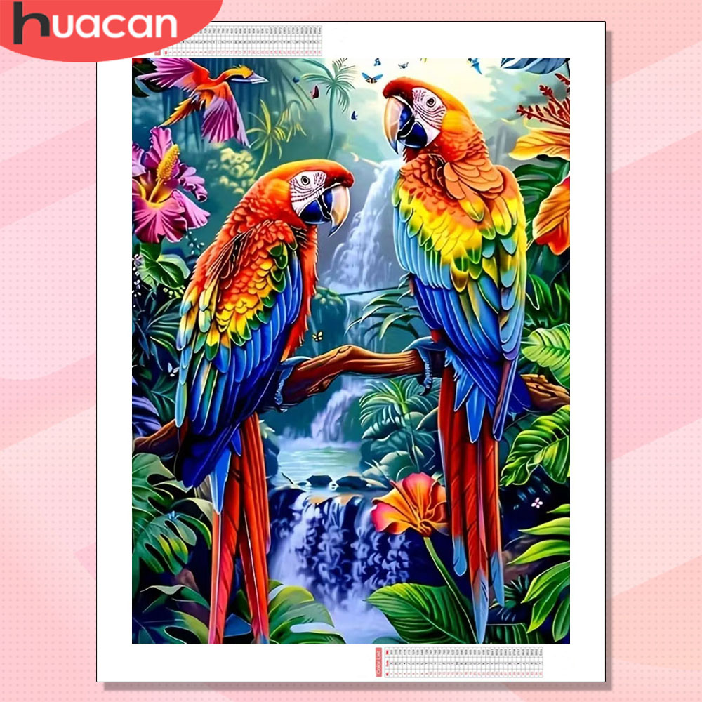 Photo Mosaic Print - Алмазная мозаика HUACAN: Новый набор для