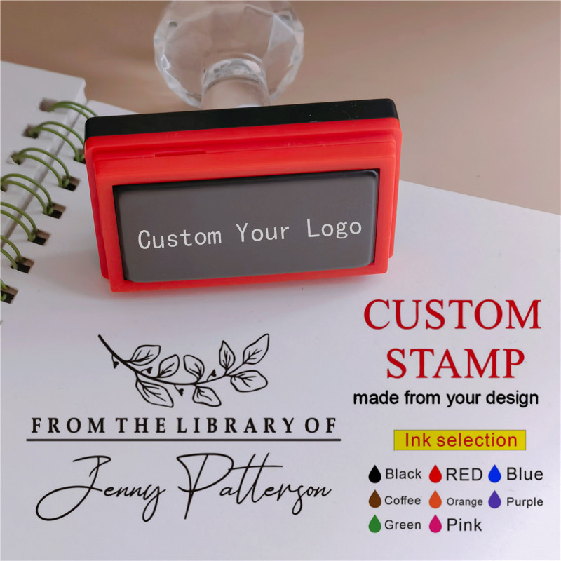 Custom Photo Book - Персонализированный самонаборный штамп с логотипом, фоточувствительный