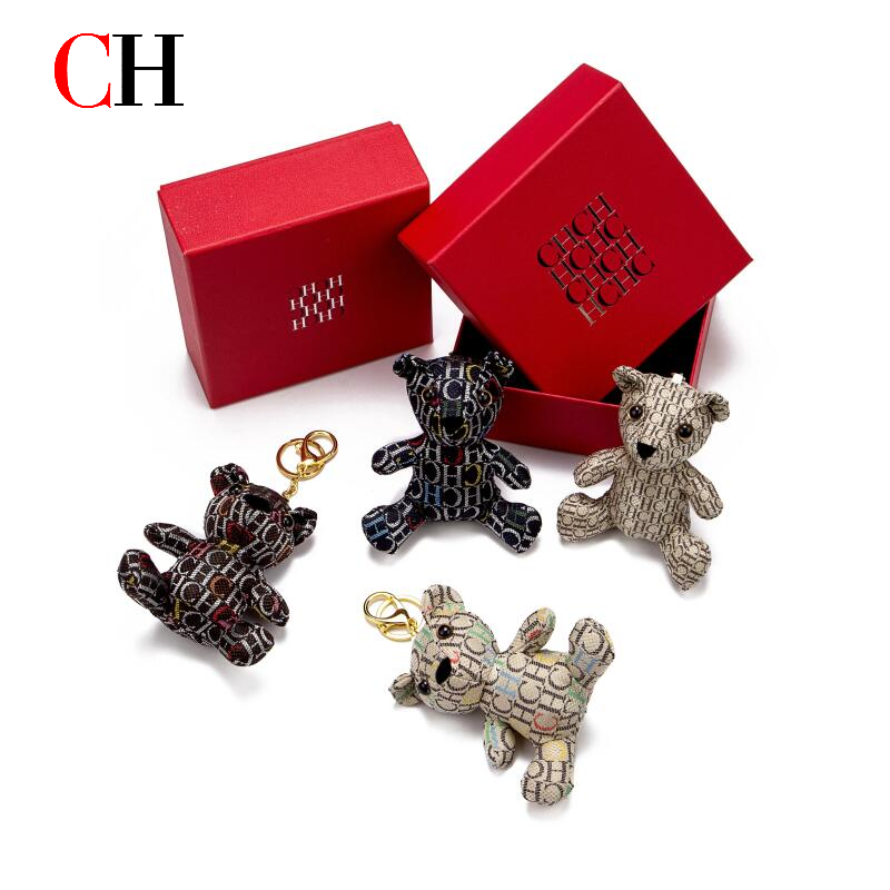 Плюшевый брелок CH Bear с моно – обзор и цена Monogram Keychain Leather