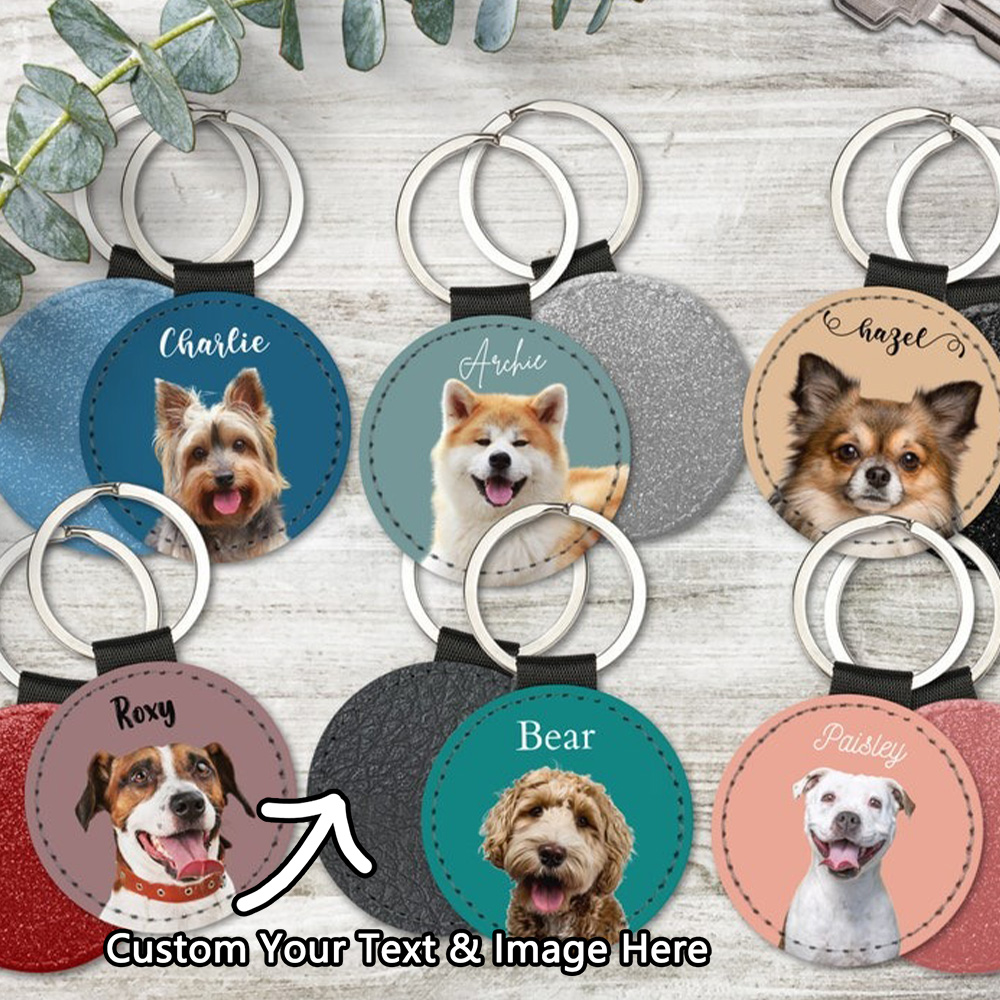Брелок с фотографией на заказ, – обзор и цена Pet Portrait Custom