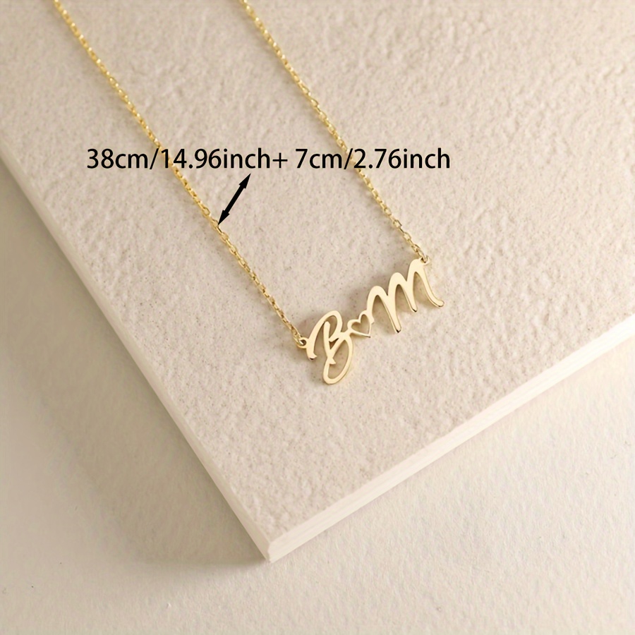Ожерелья с именем на заказ для – обзор и цена Name Necklace Custom