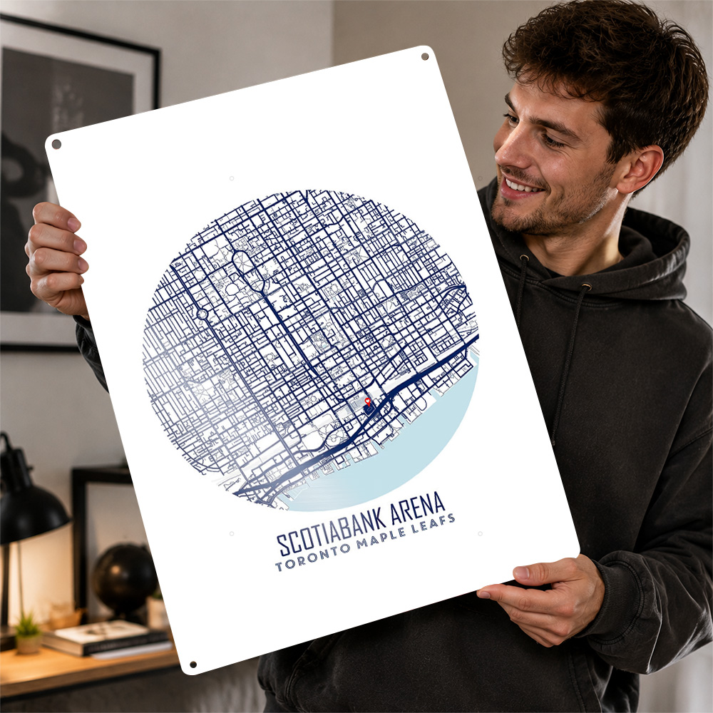 Металлический постер-карта аре – обзор и цена Custom Map Poster
