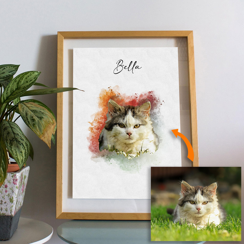 Изготовленный на заказ портрет – обзор и цена Pet Portrait Custom