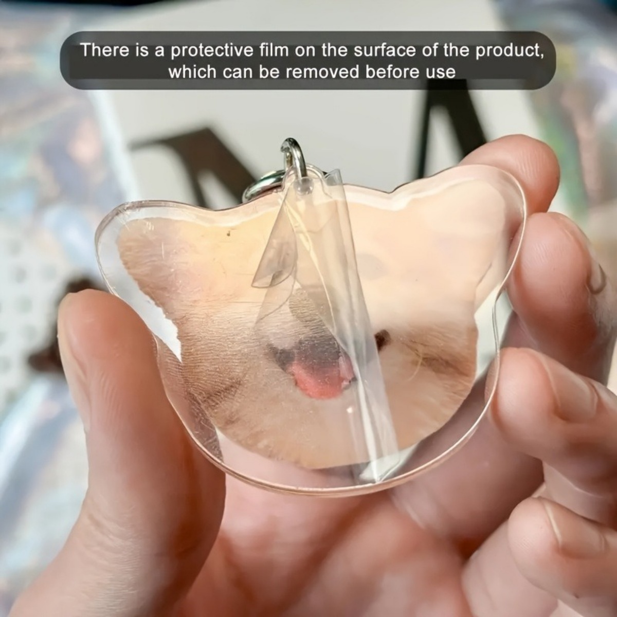 Персонализированный брелок с ф – обзор и цена Pet Portrait Custom