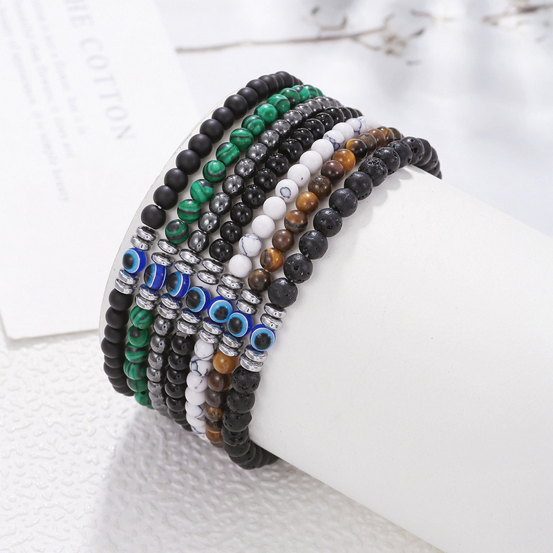 Модный 4 мм обсидиан, гематит, – обзор и цена Coordinates Bracelet
