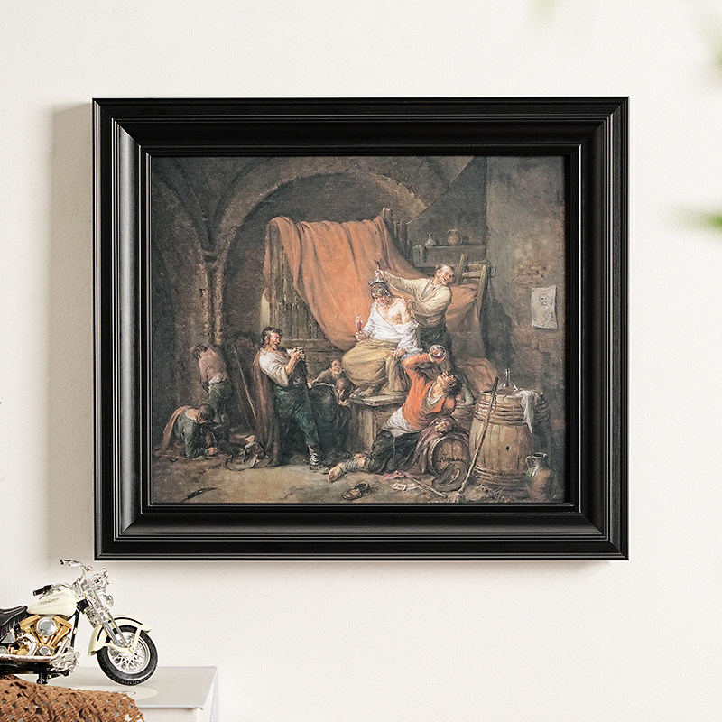 Винтажная черная рамка для кар – обзор и цена Engraved Wood Frame