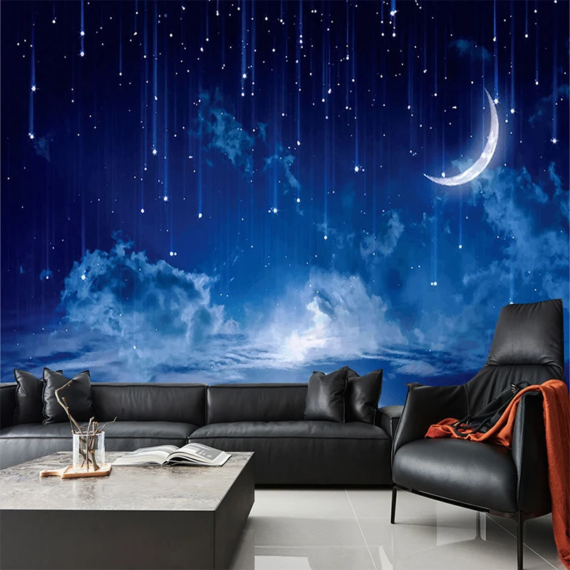 Настенные обои на заказ, голуб – обзор и цена Custom Night Sky