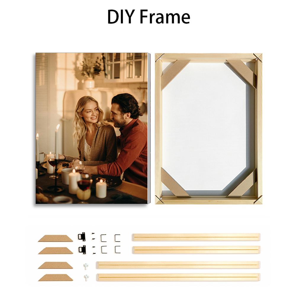 1 шт. фотографии на заказ с де – обзор и цена Engraved Wood Frame