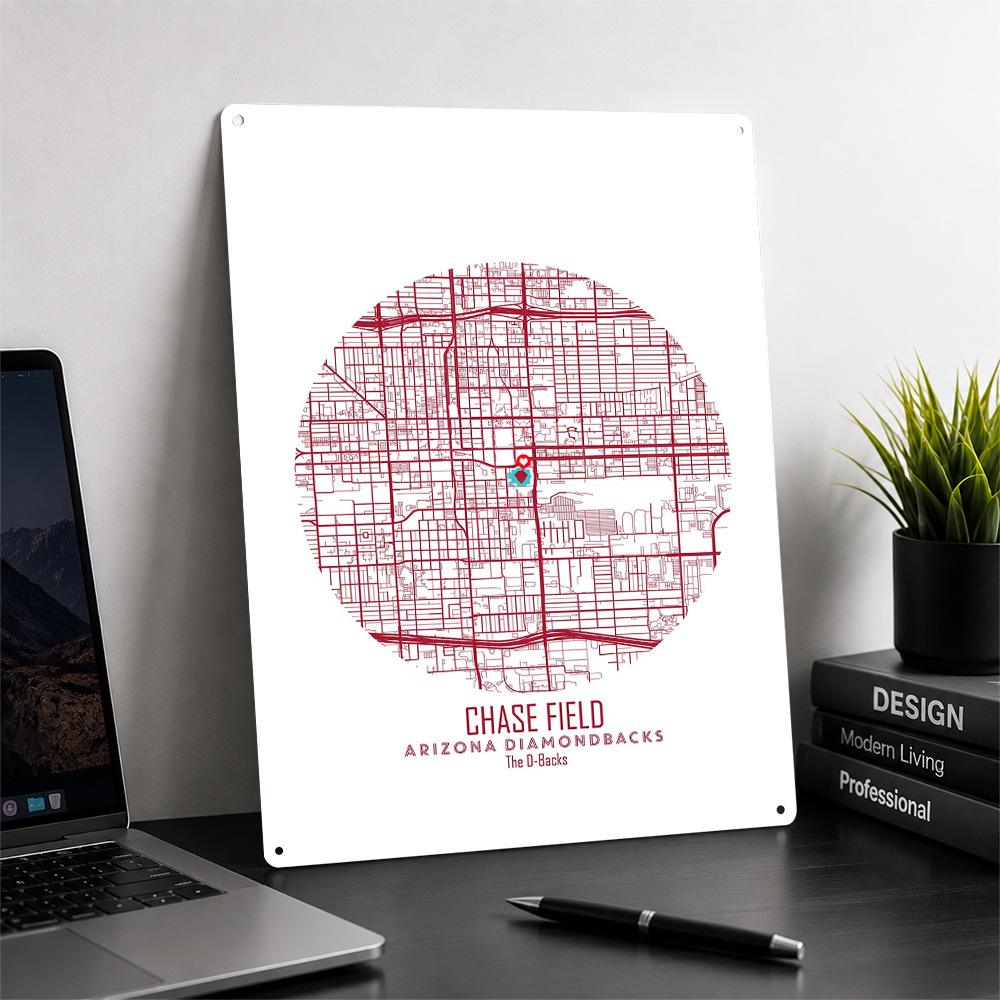 Металлический постер-карта ста – обзор и цена Custom Map Poster