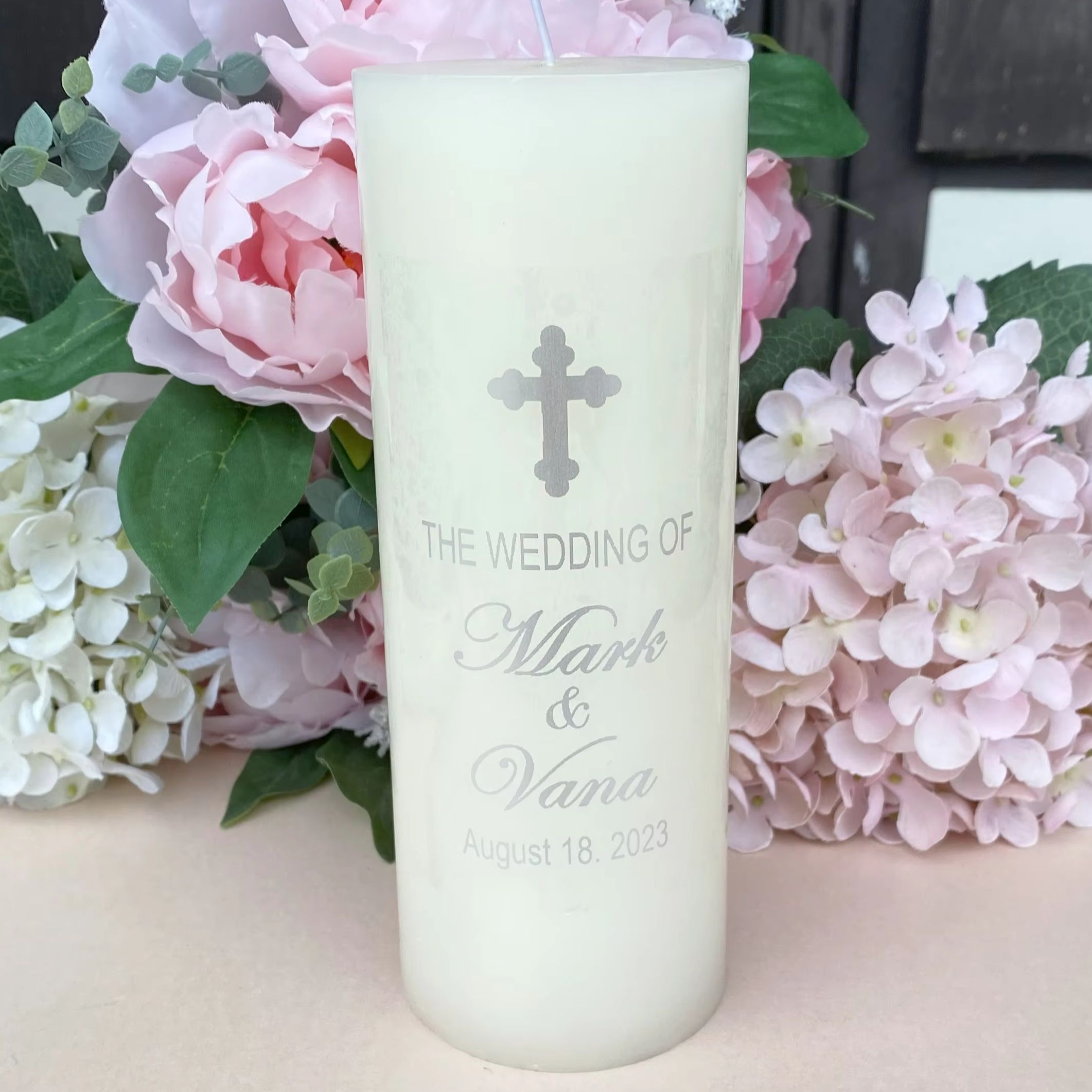 Серебряные персонализированные – обзор и цена Personalised Candle Label