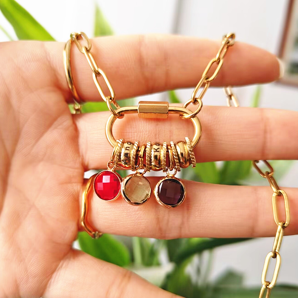 Ожерелье с подвеской в виде ка – обзор и цена Birth Flower Necklace