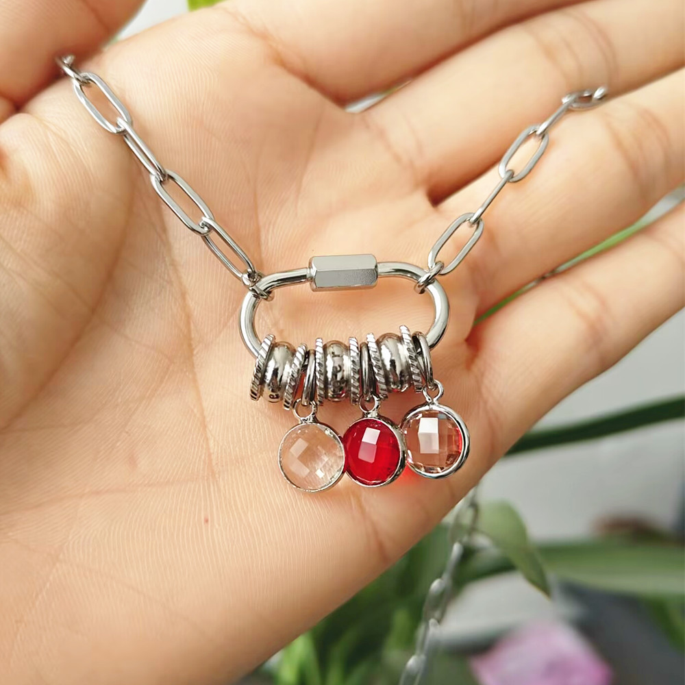 Ожерелье с подвеской в виде ка – обзор и цена Birth Flower Necklace